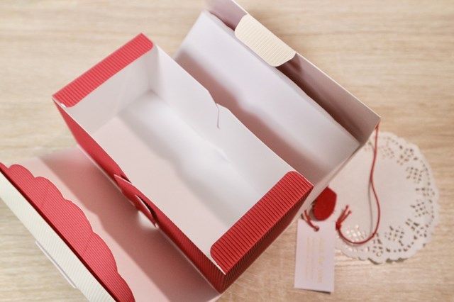 100均　Seria　セリア　バレンタイン　バレンタインデー　チョコレート　ラッピング　ラッピングボックス　ボックス　梱包　
